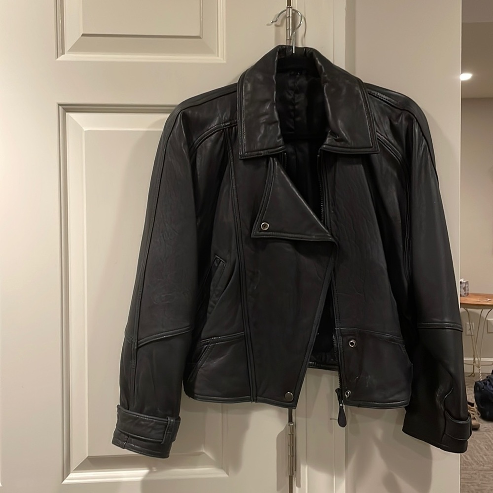 Vintage leather jacket